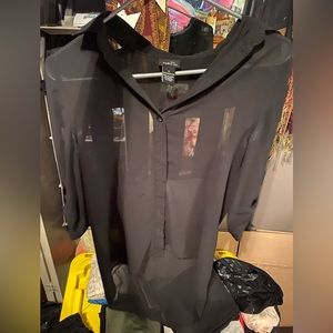 See through black top